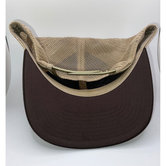 King Ranch Trucker Hat Brown Tan 2019 Limited Edition Snapback Cap C52/WM 952 - Picture 3 of 6